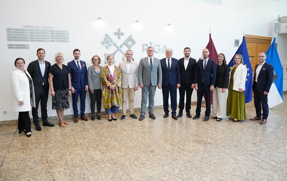 Izaslanstvo Gradske skupštine i Grada Zagreba u službenom posjetu Rigi